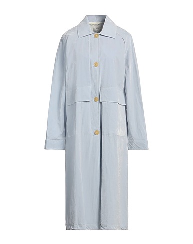 ALYSI Full-length jacket Sky blue 55% Viscose, 45% Polyamide