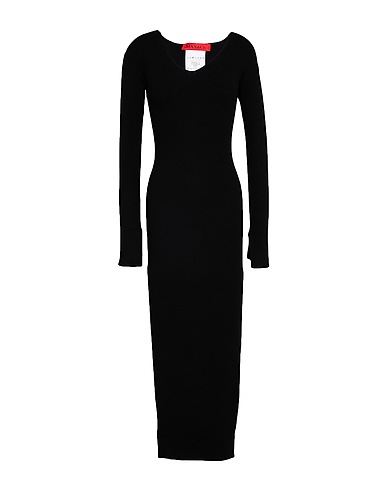 MAX&Co. Midi dress EDEL Black 72% Viscose, 28% Polyester