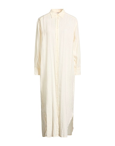 OTTOD'AME Midi dress Cream 100% Linen