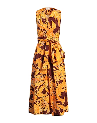 OTTOD'AME Long dress Mandarin 100% Cotton