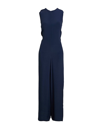 OTTOD'AME Jumpsuits and Dungarees Midnight blue 70% Acetate, 30% Silk