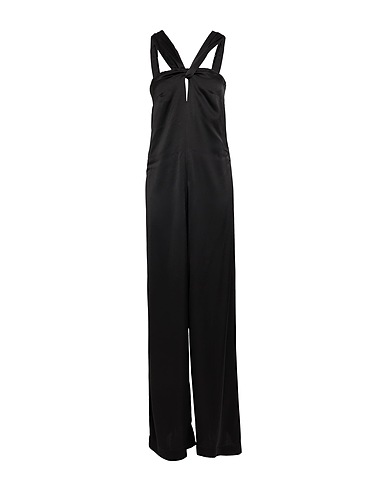 OTTOD'AME Jumpsuits and Overalls Black 100% Viscose