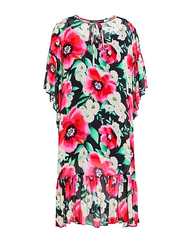 EMMA & GAIA Short dress Black 100% Viscose