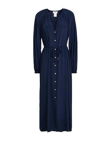 OTTOD'AME Hemdkleid Marineblau 70% Acetat, 30% Seide