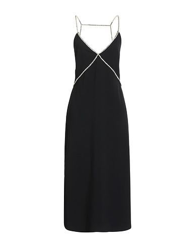 LIU •JO Elegant dress Black 96% Polyester, 4% Elastane