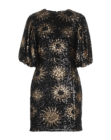 FARM RIO Elegant dress Black 100% Polyester, Viscose