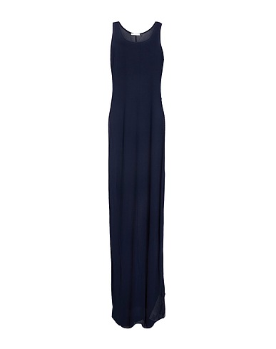 AMI ALEXANDRE MATTIUSSI Long dress 82% Viscose, 18% Polyamide