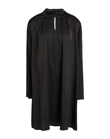 MANILA GRACE Short dress Black 100% Viscose