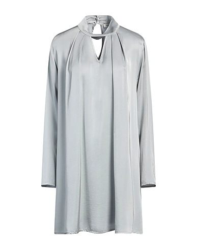 MANILA GRACE Vestito corto Grigio 100% Viscosa