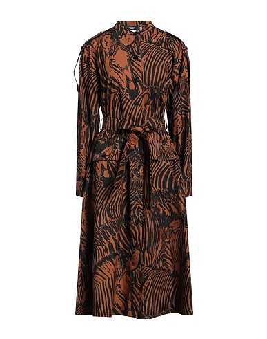 WEEKEND MAX MARA Midi dress Brown 100% Cotton