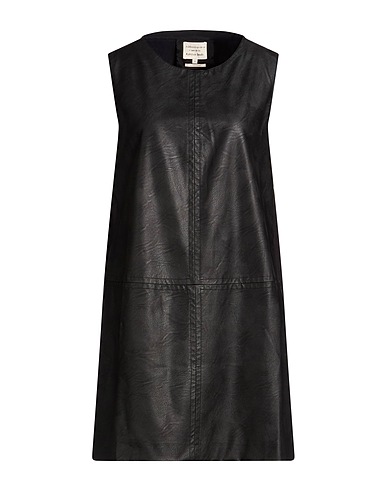 ALESSIA SANTI Short dress NERO 100% Viscose, Polyamide, Elastane, Polyurethane resin