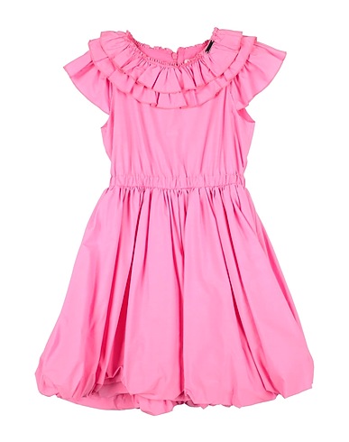 MONNALISA Dress Pink 100% Cotton, Polyamide