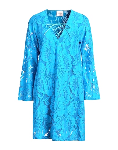 MARIUCCIA Short dress 48% Cotton, 44% Polyamide, 8% Elastane