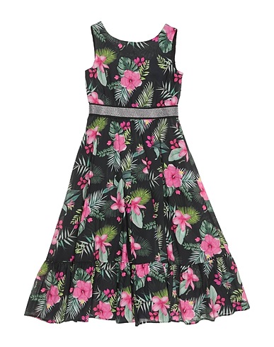 MONNALISA Dress Black 100% Cotton