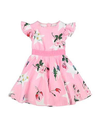 MONNALISA Dress Pink 100% Cotton