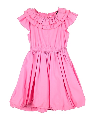MONNALISA Dress Pink 100% Cotton, Polyamide