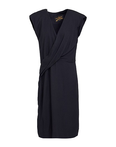 VIVIENNE WESTWOOD ANGLOMANIA Elegant dress Black 85% Viscose, 15% Wool