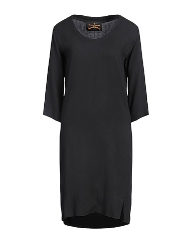 VIVIENNE WESTWOOD ANGLOMANIA Short dress Black 85% Viscose, 15% Wool