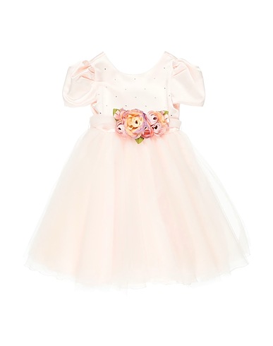 MONNALISA Vestito Rosa chiaro 100% Poliestere
