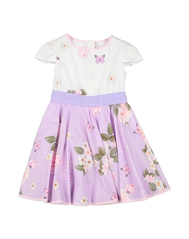 MONNALISA Robe Mauve 100% Coton