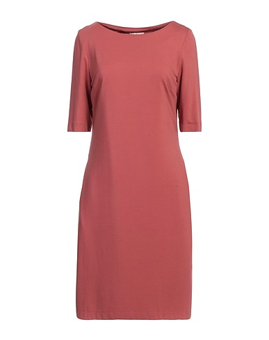 CAMICETTASNOB Short dress Antique rose 60% Viscose, 31% Polyamide, 9% Elastane