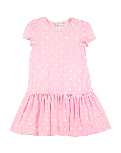 MONNALISA Dress Pink 90% Cotton, 10% Elastane