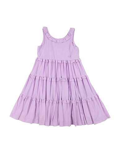 MONNALISA Dress Mauve 100% Cotton