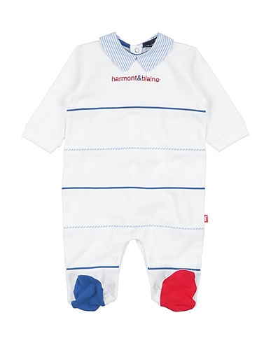 HARMONT & BLAINE Baby jumpsuit  White 100% Cotton