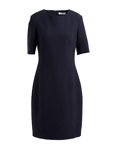 PESERICO Vestido de tubo Azul noche 64% Poliacrílico, 27% Viscosa, 6% Algodón, 3% Elastán