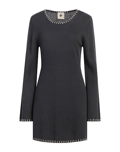 THE GARMENT Minivestido Carbón 57% Algodón, 43% Lino