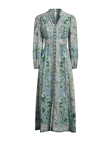 ZIMMERMANN Long dress Green 100% Linen