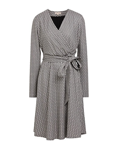 CAMICETTASNOB Wrap dress 62% Viscose, 37% Polyester, 1% Elastane