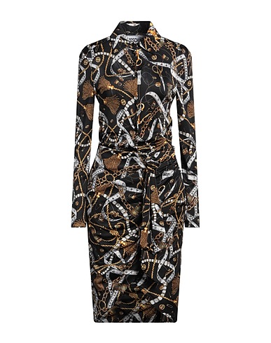 MOSCHINO Midi dress Black 100% Viscose