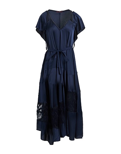 HIGH Midi dress Midnight blue 100% Polyester
