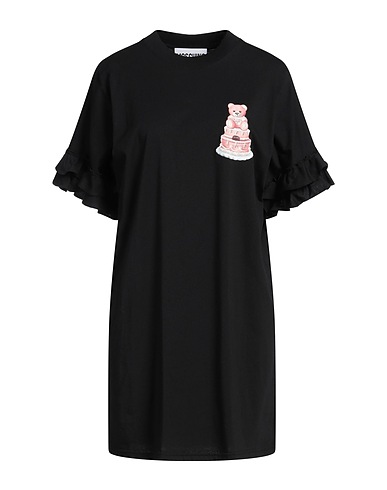 MOSCHINO Short dress COUTURE Black 100% Cotton
