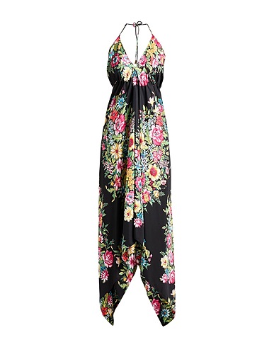 ETRO Vestido de Seda Negro 100% Seda