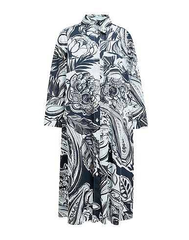 ROBERT FRIEDMAN Hemdkleid Schwarz 100% Baumwolle