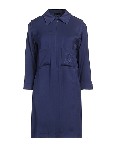 EMPORIO ARMANI Office dress Navy blue 100% Viscose