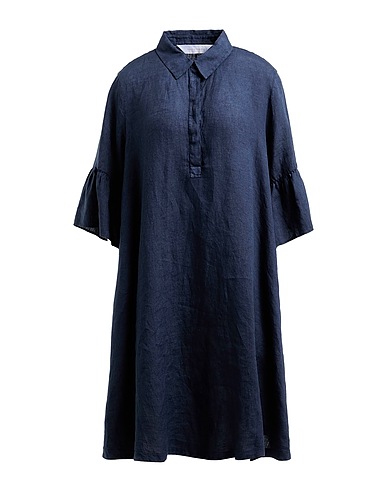 ROBERT FRIEDMAN Short dress Midnight blue 100% Cotton