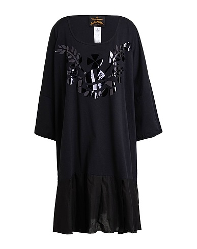 VIVIENNE WESTWOOD ANGLOMANIA Midi dress Midnight blue 100% Cotton
