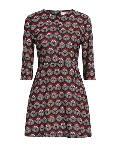 VICOLO Short dress Black 90% Polyamide, 10% Elastane