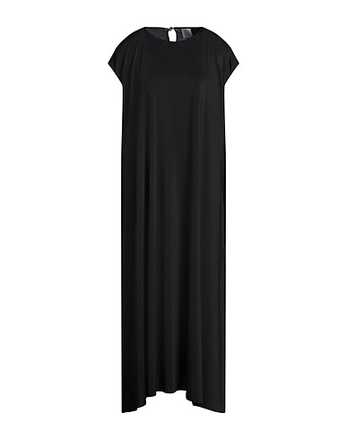 VETEMENTS Vestito midi Nero 93% Poliestere, 7% Elastan