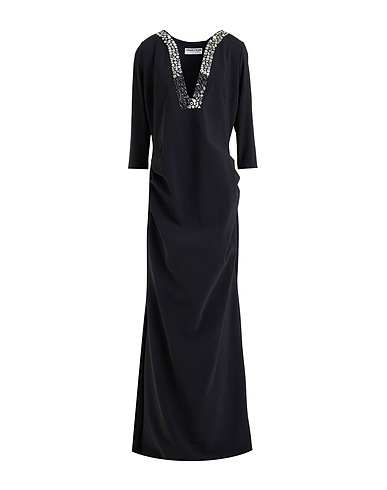 CHIARA BONI LA PETITE ROBE Elegantes Kleid Schwarz 72% Polyamid, 28% Elastan