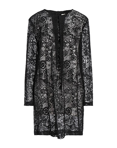 CARIN WESTER Vestito corto Nero 83% Viscosa, 17% Poliammide