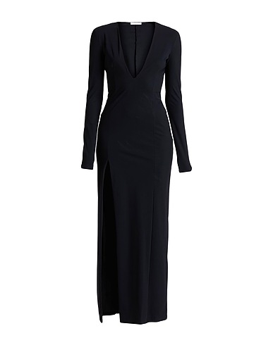PATRIZIA PEPE Long dress Black 72% Polyamide, 28% Elastane