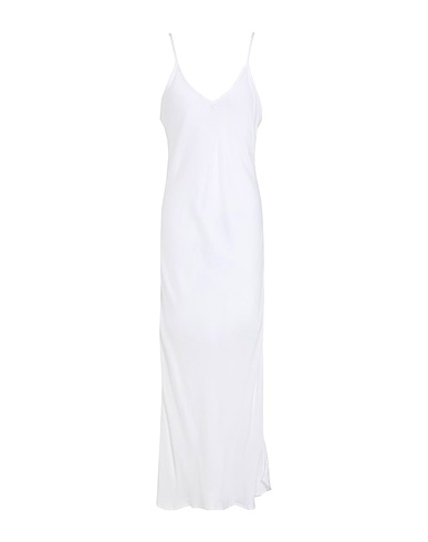 POLO RALPH LAUREN Long dress White 100% Viscose