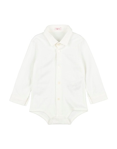 IL GUFO Baby bodysuit White 100% Cotton
