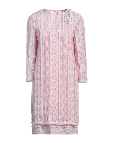 ERMANNO DI ERMANNO SCERVINO Short dress ROSA 100% Polyester, Polyamide