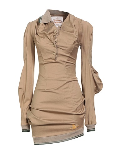 VIVIENNE WESTWOOD Tubino Khaki 100% Cotone