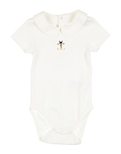 DONSJE Amsterdam Baby bodysuit Off white 100% Organic cotton